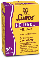 Heilerde mikrofein Pulver zum Einnehmen und Auftragen auf die Haut von Luvos
